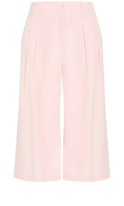 Abbie Crop Pant - baby pink