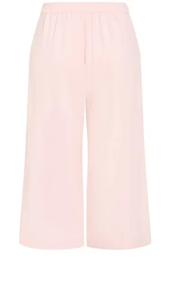 Abbie Crop Pant - baby pink