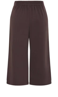Abbie Crop Pant - chocolate
