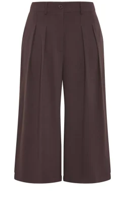 Abbie Crop Pant - chocolate