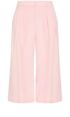 Abbie Crop Pant - soft pink