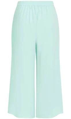 Abbie Fully Lined Wide Leg Pant - spearmint