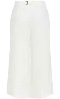 Abbie Linen Pant - Ivory