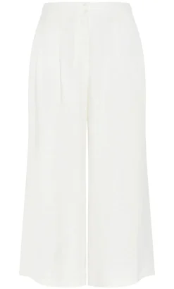 Abbie Linen Pant - Ivory