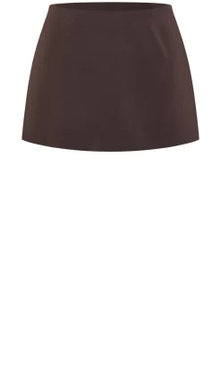 Abbie Mini Skort - chocolate