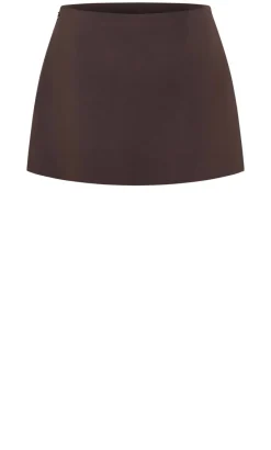 Abbie Mini Skort - chocolate