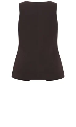 Abbie Vest - chocolate