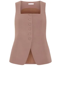 Abbie Vest - cinnamon