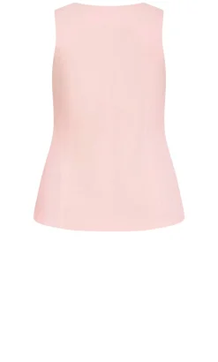 Abbie Vest - soft pink