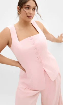 Abbie Vest - soft pink