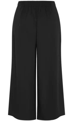 Abbie Wide Leg Pant - black