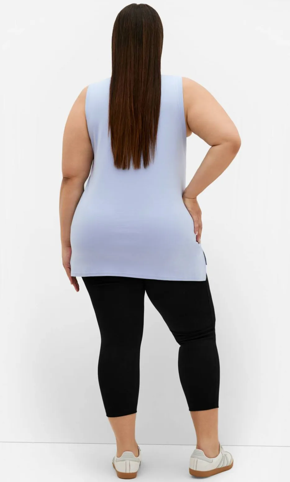 Active Soho Cotton Tank - sky blue
