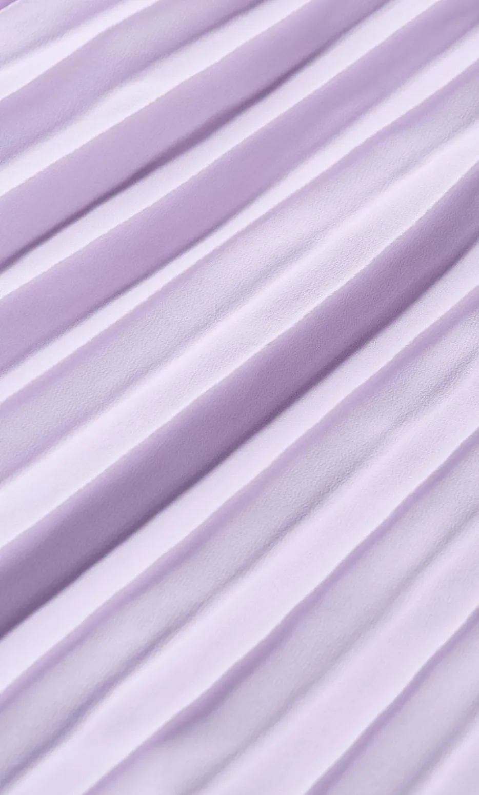 Aida Ruffle Pleat Maxi Dress - soft lilac