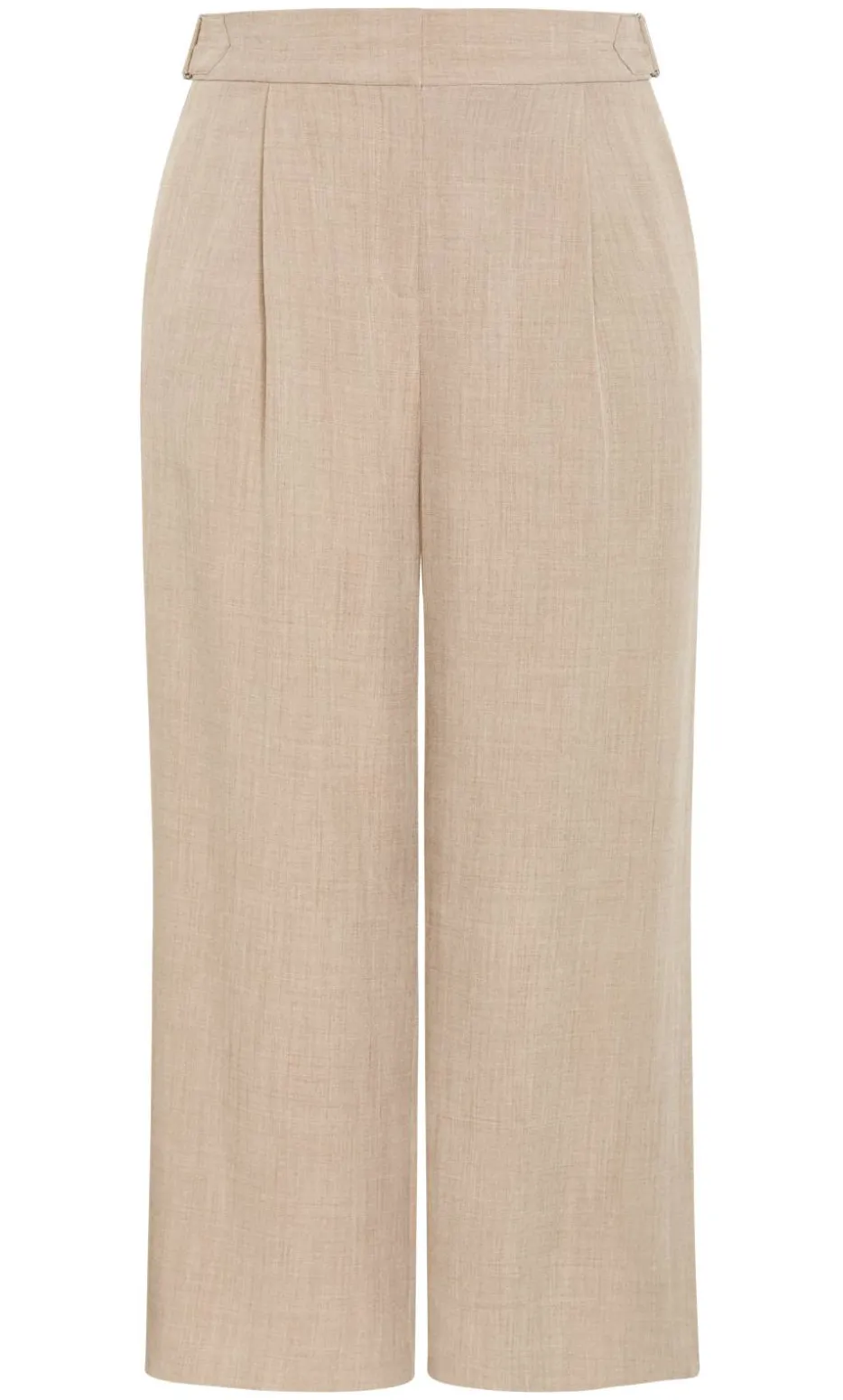 Alana Tailored Wide Leg Pant - latte
