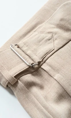 Alana Tailored Wide Leg Pant - latte