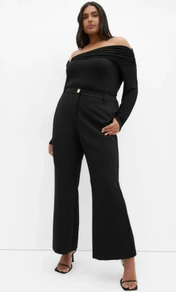 Alexi Bootleg Pant - black