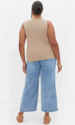 Ally Tank Top - stone