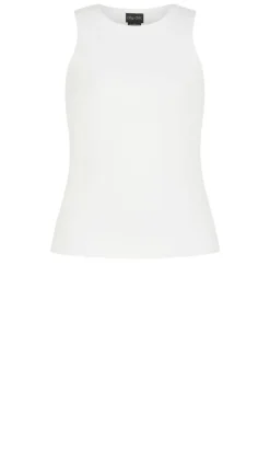 Ally Tank Top - white
