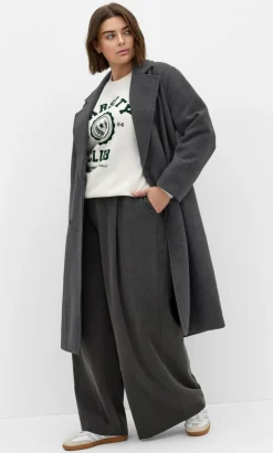 Anita Melton Coat - charcoal