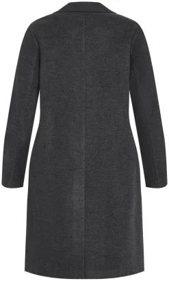 Anita Melton Coat - charcoal