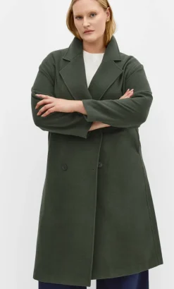 Anita Melton Coat - hunter green