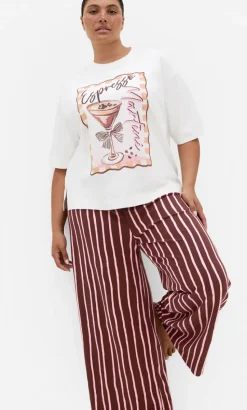 Arabella Martini Relaxed Sleep Tee - ivory