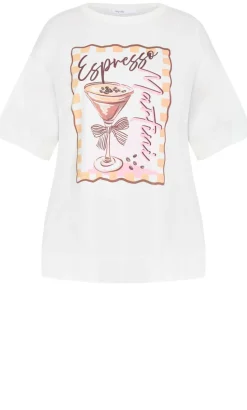 Arabella Martini Relaxed Sleep Tee - ivory