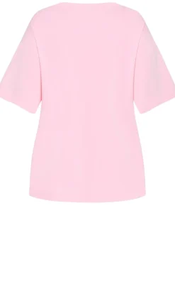 Arabella Matcha Relaxed Sleep Tee - pink
