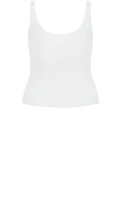 Arami Sleeveless Top - ivory