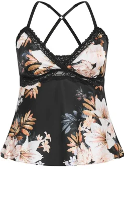 Arcadia Cami Pant Set - black