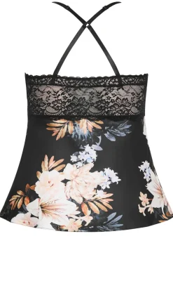 Arcadia Cami Pant Set - black