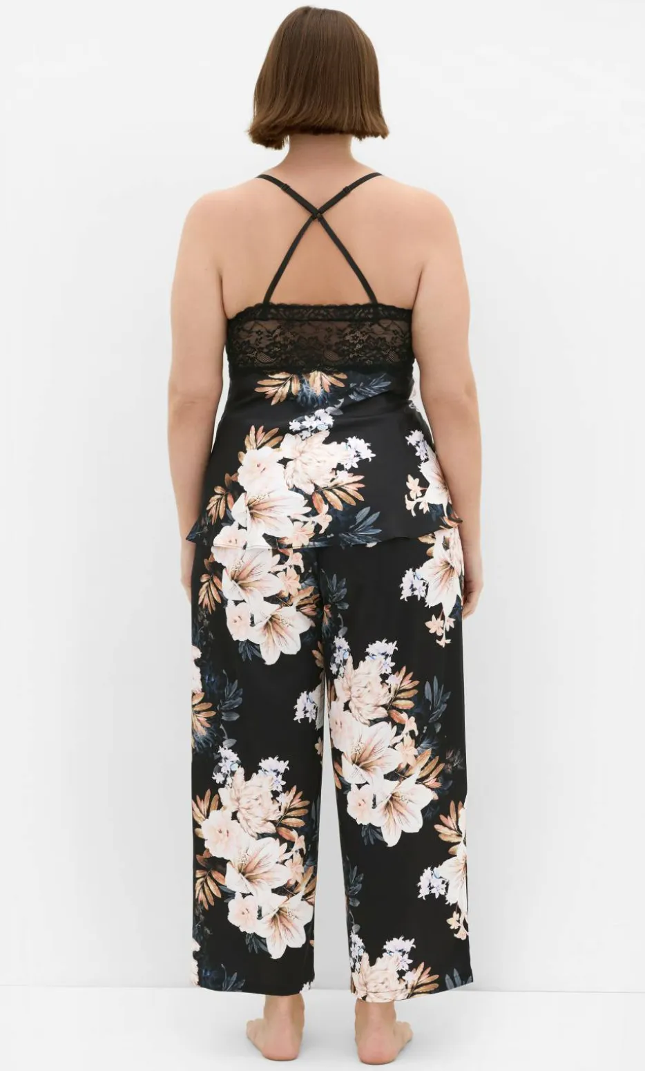 Arcadia Cami Pant Set - black