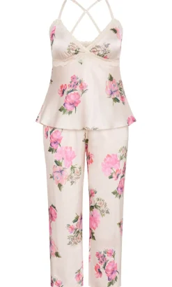 Arcadia Cami Pant Set - pink