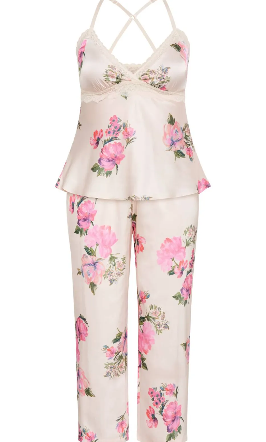 Arcadia Cami Pant Set - pink