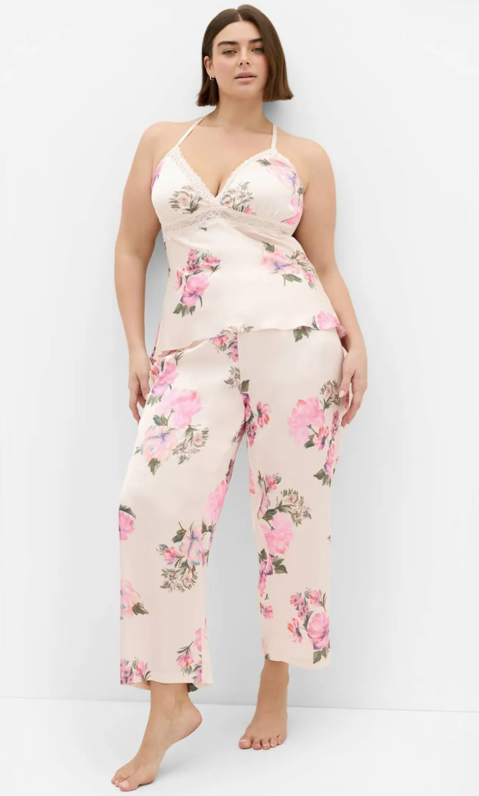Arcadia Cami Pant Set - pink