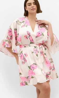 Arcadia Short Kimono - pink