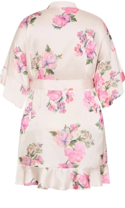 Arcadia Short Kimono - pink