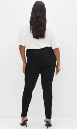 Asha Fit Skinny Leg Regular Jean - black