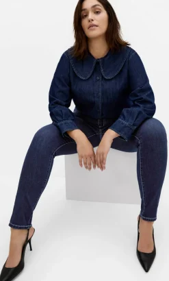Asha Fit 90's Skinny Jean - dark wash