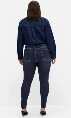Asha Fit 90's Skinny Jean - dark wash