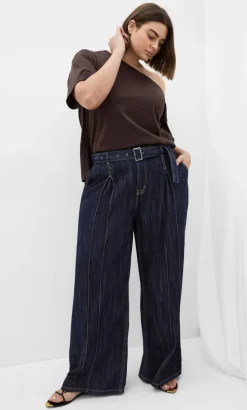 Asymmetrical Cotton Tee - espresso