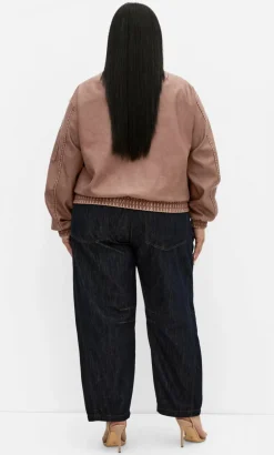 Blaze Faux Leather Bomber Jacket - chestnut