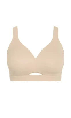 Bodycon Wireless Contour Bra - latte