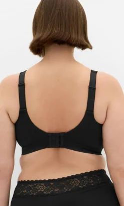 Bodycon Wireless Contour Bra - black