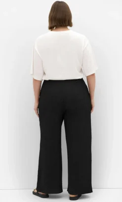 Brianna Wide Leg Pant - black