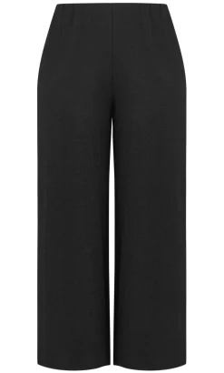 Brianna Wide Leg Pant - black