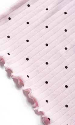 Brooke Spot Sleep Short - baby pink