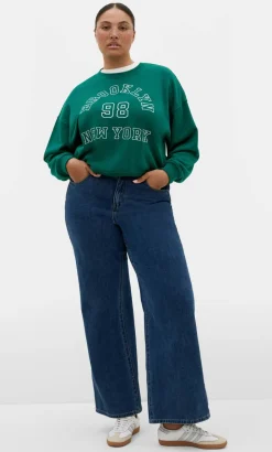 Brooklyn Crew Neck Sweatshirt - varsity green