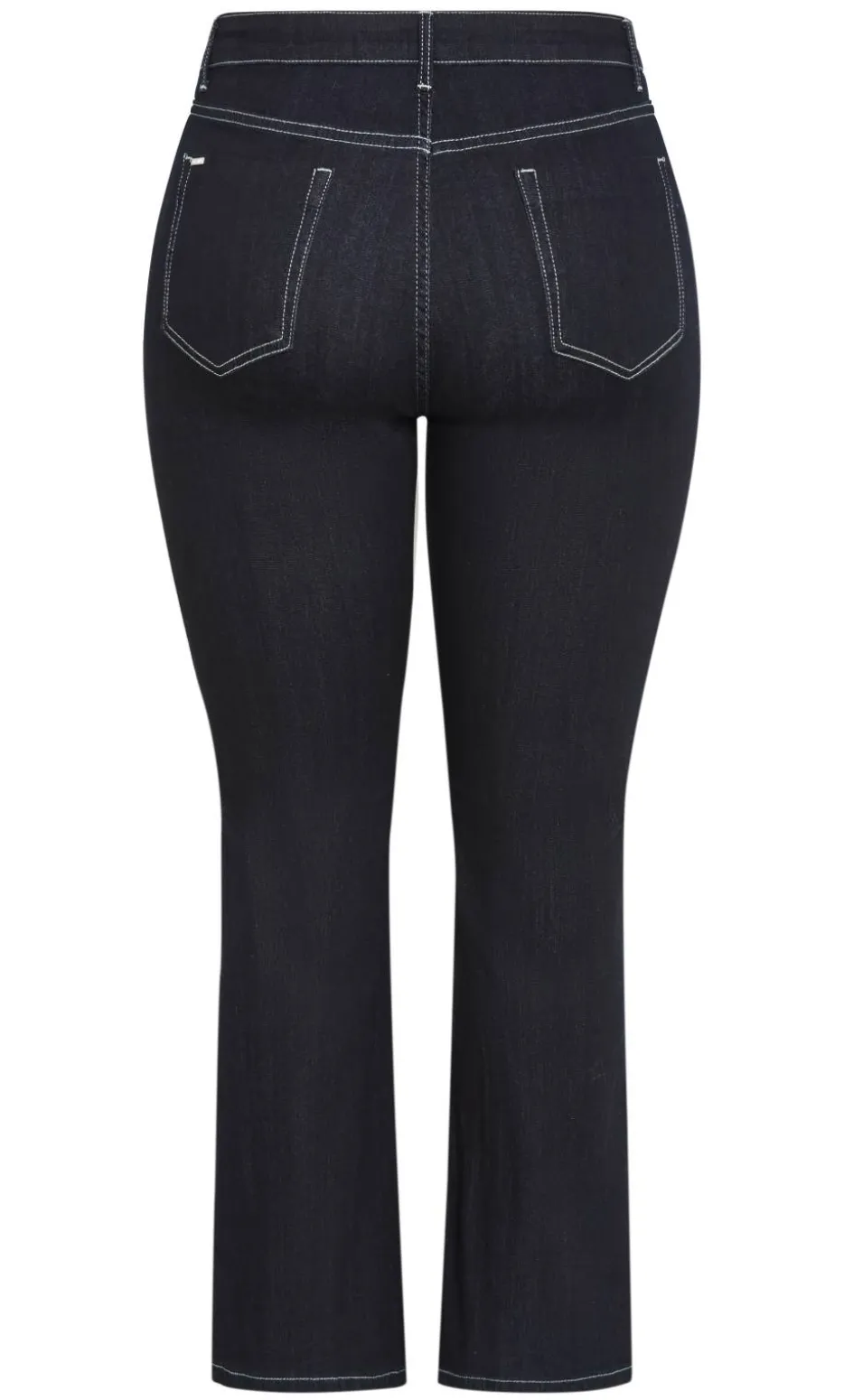 CC Bootleg Short Denim Jean - dark wash