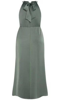 Celina Halter Maxi Dress - sage